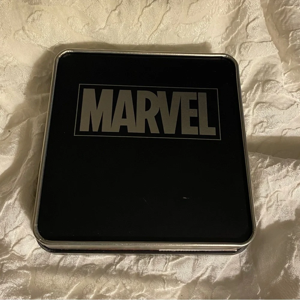NWT Marvel Comics Leather Trifold Hulk Spider-Man Wallet Collector’s Container - Picture 5 of 7
